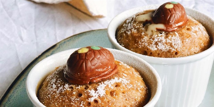 RECEPT: GESTOOMDE PUDDING MET CHOCOLADE PAASEI
