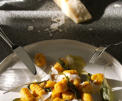 RECEPT: POMPOEN GNOCCHI MET SALIE-BOTERSAUS