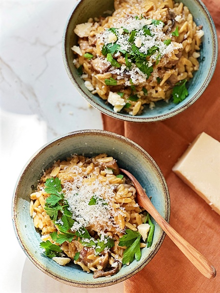 RECEPT: ORZO RISOTTO UIT DE SNELKOOKPAN